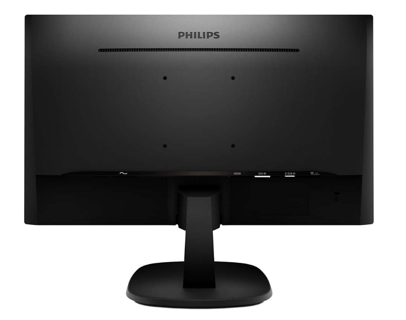Monitor Philips 273V7QDSB - widok z tyłu